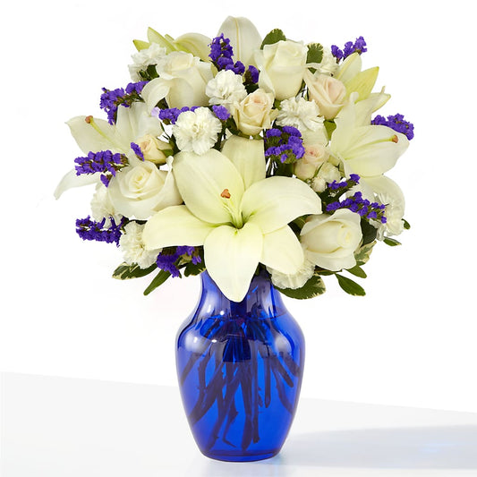 Sapphire Rush Bouquet –  Vons Pavilions, Pleasanton CA