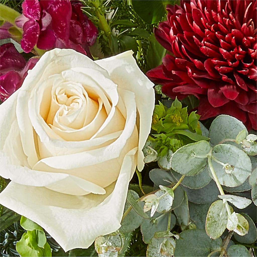 Cranberry Fizz Bouquet –  Vons Pavilions, Pleasanton CA