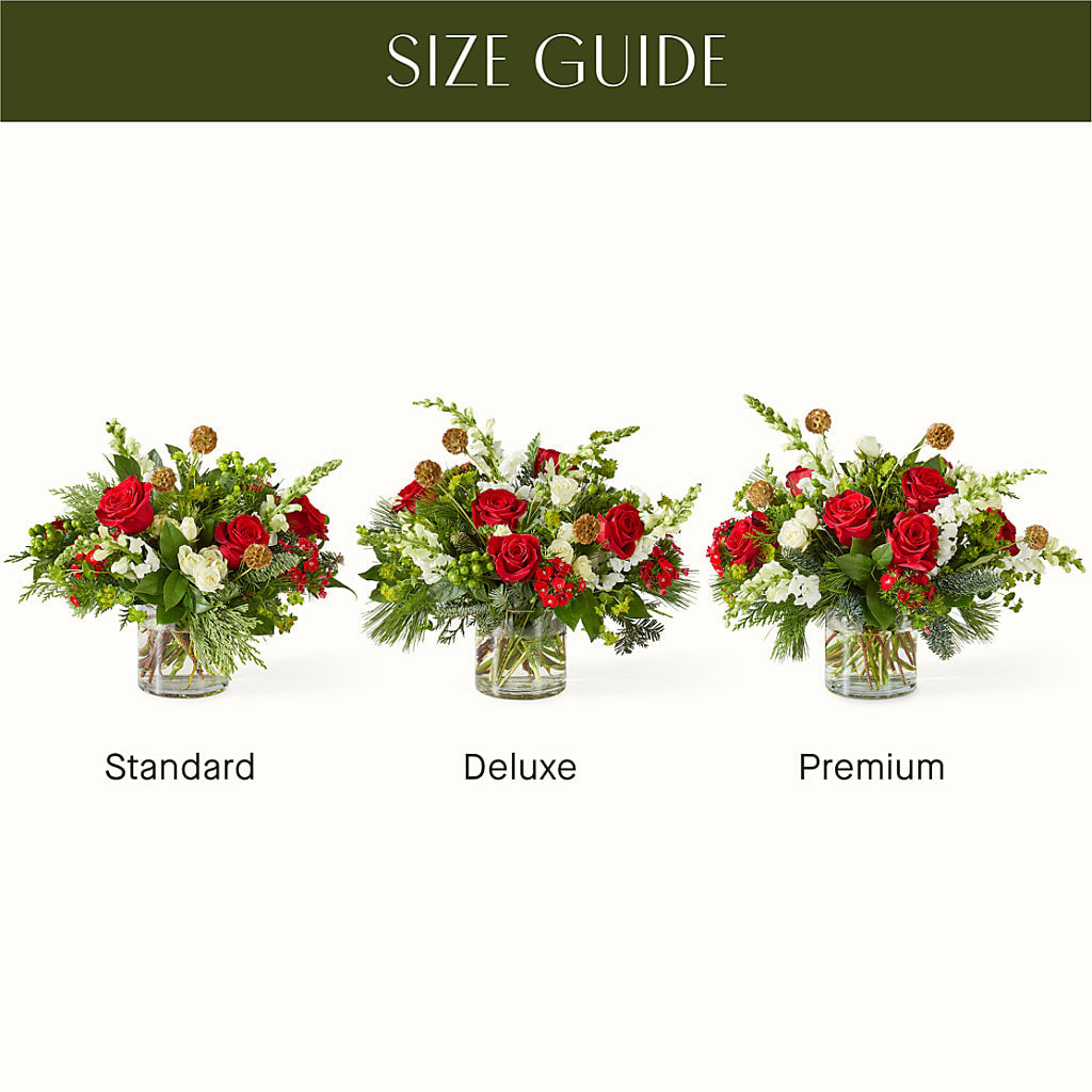 Deck the Halls Bouquet –  Vons Pavilions, Pleasanton CA