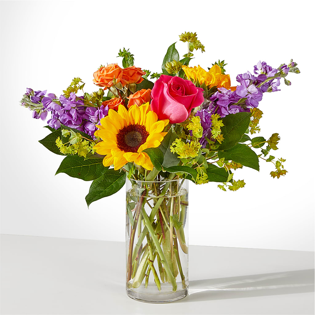Vibrant Greetings Bouquet –  Vons Pavilions, Pleasanton CA
