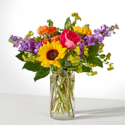 Vibrant Greetings Bouquet –  Vons Pavilions, Pleasanton CA
