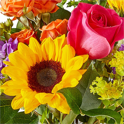Vibrant Greetings Bouquet –  Vons Pavilions, Pleasanton CA