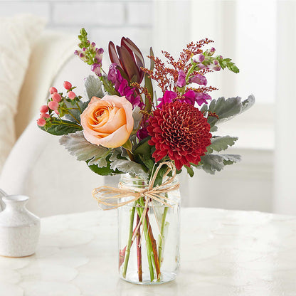Moody Hues Bouquet –  Vons Pavilions, Pleasanton CA
