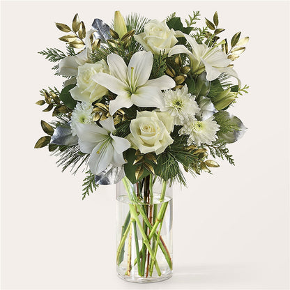 Wintry Mix Bouquet –  Vons Pavilions, Pleasanton CA